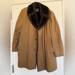 Vintage 1970s CasualCraft of NY Lined Men’s Trench Coat